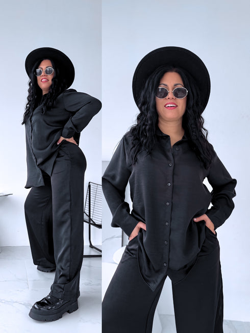 OVERSIZE 2in1 комплект "BLACK NOISE" - ЧЕРНЫЙ